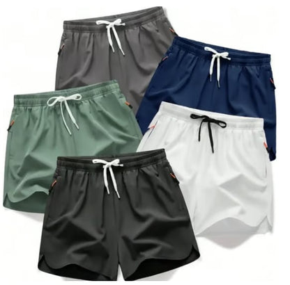 Men's Running Shorts – Quick-Dry Athletic Gym Shorts (1/5 Pack)